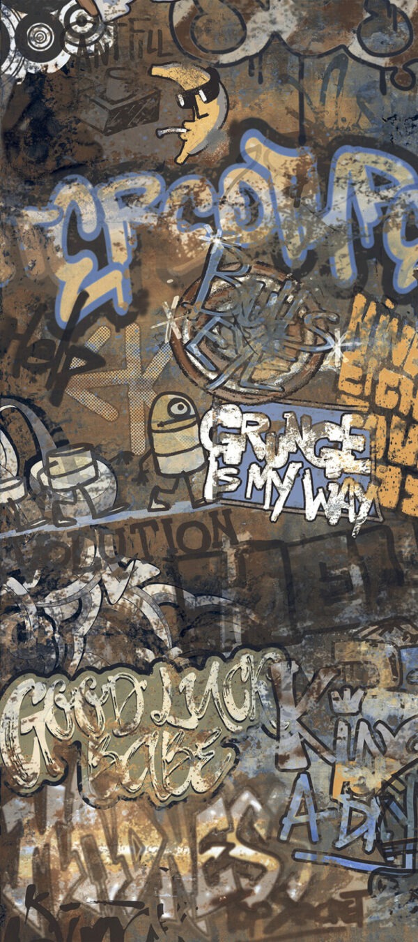 City Plaster: Graffiti Multicolor